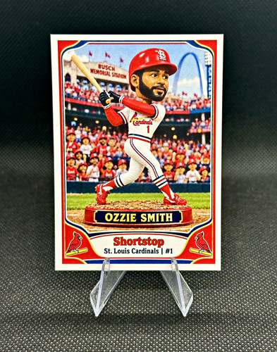 Ozzie smith bobblehead style - ozzie,